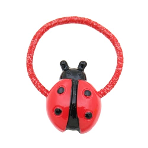Cartoon Red Ladybird Form Haarseil/Haarclip Süßer Kopfschmuck Haar von RKJRTK