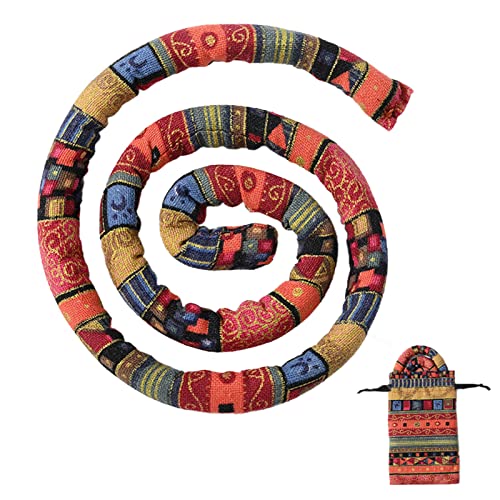 Hair Twist Bohemia biegbare Haargummis für weibliche Damen, Pferdeschwanz-Halter, Lock-Haargummi, Dreadlock-Zubehör von RKJRTK