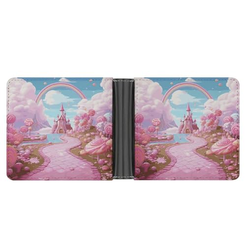 RKJVB Classic Slimfold Wallet for Women Candy Land Bifold Credit Card Holder Wallet for Men Leather Wallet with ID Window And Multiple Card Slots Mini Wallet, Candy Land, 4.6 × 3.7 × 2.5 cm, Classic, RKJVB Classic Slimfold Wallet for Women Candy Land Bifold Credit Card Holder Wallet for Men Leather Wallet with ID Window And Multiple Card Slots Mini Wallet, Candy Land, 4.6 × 3.7 × 2.5 cm, Classic, von RKJVB