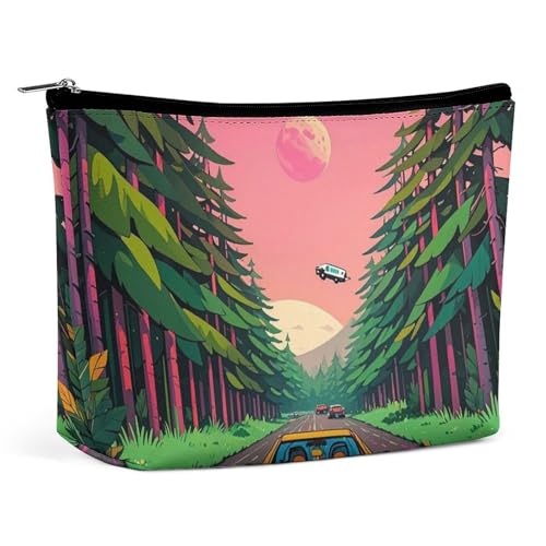 RKJVB Science-Fiction-Stil Roboter-Make-up-Tasche für Damen, tragbare Kosmetiktasche, wasserdicht, Kulturbeutel, Aufbewahrungstasche, große Make-up-Tasche, ästhetische Hand-Make-up-Tasche für Reisen, RKJVB Science-Fiction-Stil Roboter-Make-up-Tasche für Damen, tragbare Kosmetiktasche, wasserdicht, Kulturbeutel, Aufbewahrungstasche, große Make-up-Tasche, ästhetische Hand-Make-up-Tasche für Reisen, von RKJVB