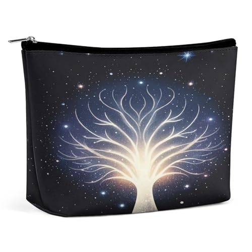 RKJVB The Tree of Psychic Life Make-up-Tasche für Damen, tragbare Kosmetiktasche, wasserdicht, Kulturbeutel, Aufbewahrungstasche, große Make-up-Tasche, ästhetische Hand-Make-up-Tasche für Reisen, von RKJVB