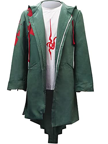 RKZVPN Nagito Komaeda Danganronpa 2 Cosplay Kostüm Outfit Jacke Umhang Mantel und T-Shirt für Herren Damen RKZVPN Nagito Komaeda Danganronpa 2 Cosplay Kostüm Outfit Jacke Umhang Mantel und T-Shirt für Herren Damen von RKZVPN