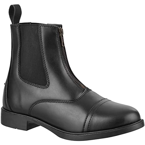 RL24 Jodhpur Reitstiefelette Companion FZ Leder schwarz 44 von RL24