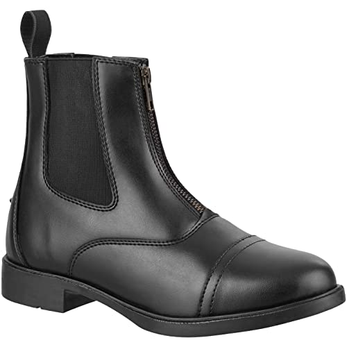 RL24 - Winter Jodhpur Reitstiefelette COMPANION FZ Kunstleder schwarz 31 von RL24