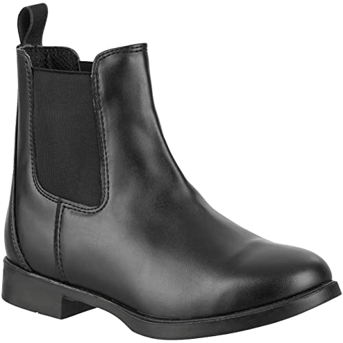 RL24 - Winter Jodhpur Reitstiefelette COMPANION Kunstleder schwarz 32 von RL24