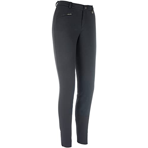 RL24 - Winter-Reithose für Kinder Essen | Kniebesatz aus Synthetikleder | atmungsaktive Thermoreithose mit hoher Wärmehaltung | Kinder Reitleggings in Schwarz | Reitbekleidung in Größe 146 RL24 - Winter-Reithose für Kinder Essen | Kniebesatz aus Synthetikleder | atmungsaktive Thermoreithose mit hoher Wärmehaltung | Kinder Reitleggings in Schwarz | Reitbekleidung in Größe 146 von RL24
