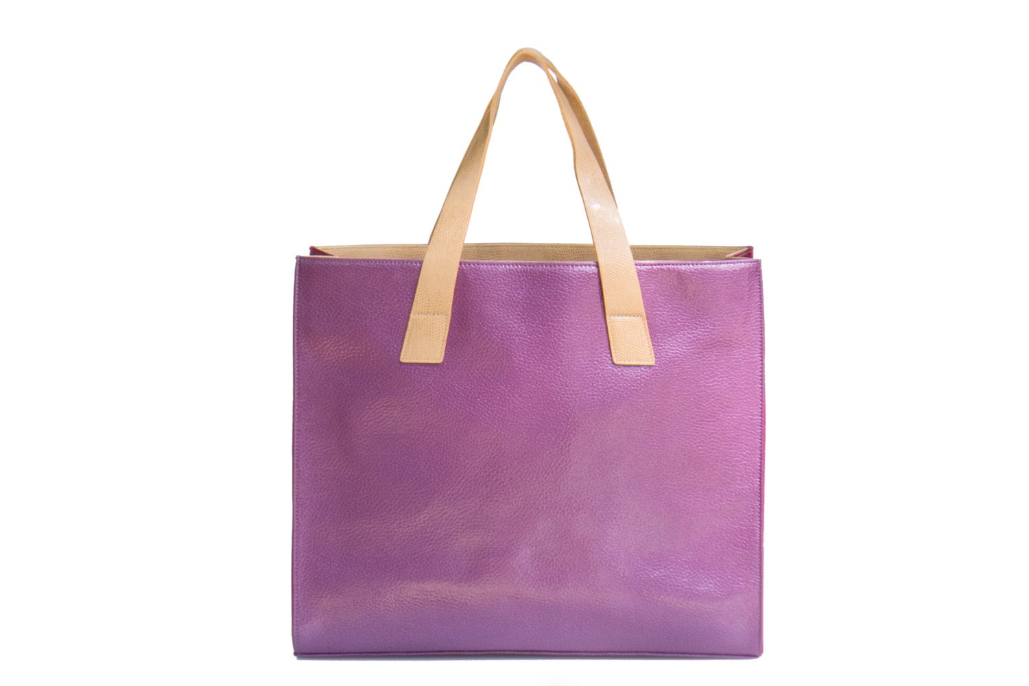 Pastell Rosa Lila Und Erröten Patent Pebble Leder Colorblock Umhängetaschen Holgram Einkaufstasche Pastell Rosa Lila Und Erröten Patent Pebble Leder Colorblock Umhängetaschen Holgram Einkaufstasche von RLCNYC