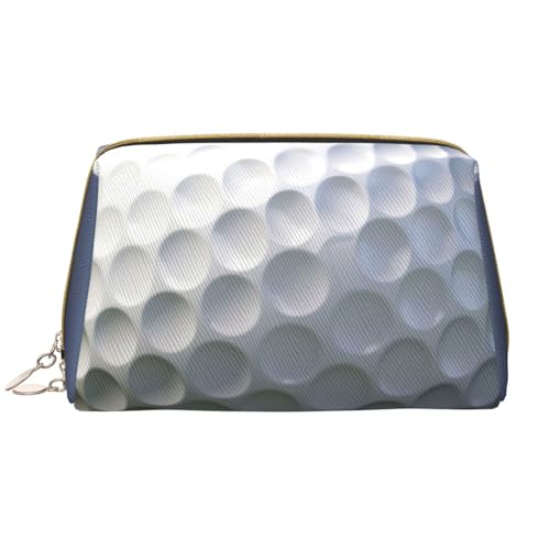 RLDOBOFE Kulturbeutel für Damen und Herren, Reise-Make-up-Tasche, Motiv: Grand Canal in Italien, Make-up-Organizer, Kosmetiktasche, Golfball, Einheitsgröße von RLDOBOFE