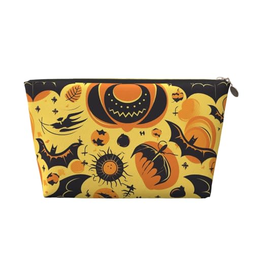 RLDOBOFE Kulturbeutel für Damen und Herren, Reise-Make-up-Tasche, gelbes Kürbismuster, Make-up-Organizer, Kosmetiktasche, gold, Einheitsgröße RLDOBOFE Kulturbeutel für Damen und Herren, Reise-Make-up-Tasche, gelbes Kürbismuster, Make-up-Organizer, Kosmetiktasche, gold, Einheitsgröße von RLDOBOFE