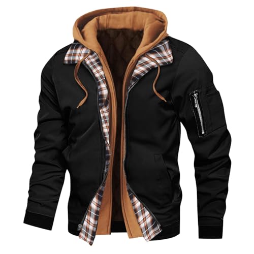 Herren Holzfäller Hemd Kariert Thermo Gefüttert Jacke Flanell Fleece Sweatjacke Mit Fell Baumwolle Gefüttert Herren Kapuzenjacke Fleecejacke Kapuzenpullover Winter Kariert Arbeitsjacke Thermojacke Herren Holzfäller Hemd Kariert Thermo Gefüttert Jacke Flanell Fleece Sweatjacke Mit Fell Baumwolle Gefüttert Herren Kapuzenjacke Fleecejacke Kapuzenpullover Winter Kariert Arbeitsjacke Thermojacke von RLEHJN