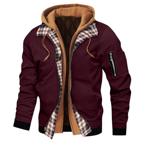 Herren Holzfäller Hemd Kariert Thermo Gefüttert Jacke Flanell Fleece Sweatjacke Mit Fell Baumwolle Gefüttert Herren Kapuzenjacke Fleecejacke Kapuzenpullover Winter Kariert Arbeitsjacke Thermojacke Herren Holzfäller Hemd Kariert Thermo Gefüttert Jacke Flanell Fleece Sweatjacke Mit Fell Baumwolle Gefüttert Herren Kapuzenjacke Fleecejacke Kapuzenpullover Winter Kariert Arbeitsjacke Thermojacke von RLEHJN