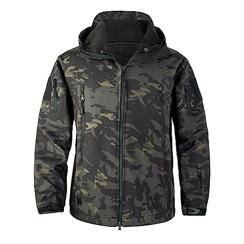 Outdoorjacke Herren Wasserdicht Atmungsaktiv Herren Regenjacke Outdoor Wanderjacke Herren Winter Hoodie Softshell Camouflage Wasserdicht Winddicht Mantel Outdoor Rain Freizeitjacke Kapuze Regenjacke Outdoorjacke Herren Wasserdicht Atmungsaktiv Herren Regenjacke Outdoor Wanderjacke Herren Winter Hoodie Softshell Camouflage Wasserdicht Winddicht Mantel Outdoor Rain Freizeitjacke Kapuze Regenjacke von RLEHJN