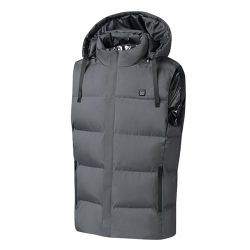 RLEHJN Black Friday Beheizbare Weste Damen Heizweste Herren Beheizte Jacke Winter Heizjacke Wärmeweste mit 8/9/11/13/15/17 Heizzone, Beheizte Weste Casual Beheizbare Jacke Leicht Heated Vest von RLEHJN