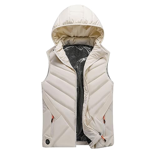 RLEHJN Black Friday Beheizbare Weste Damen Heizweste Herren Beheizte Jacke Winter Heizjacke Wärmeweste mit 8/9/11/13/15/17 Heizzone, Beheizte Weste Casual Beheizbare Jacke Leicht Heated Vest von RLEHJN