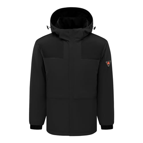 RLEHJN Beheizbare Jacke Mit 4 Heizzonen, 3 Einstellbare Wärmestufen - Elektrische Wärmejacke Für Damen Und Herren - Heizweste Für Die Arbeit von RLEHJN