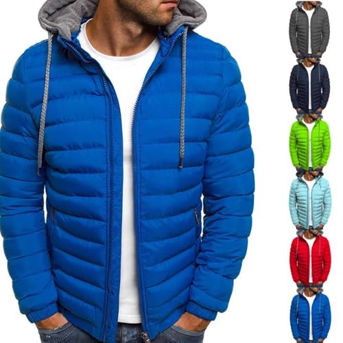 RLEHJN Leichte Steppjacke Herren Softshelljacke Für Herren Daunenjacke Herren Kapuzenjacke Herren Jacke Herren Winter Softshelljacke Herren Sale Herren Winterjacke Herren übergangsjacke von RLEHJN