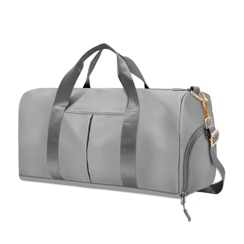 Sport Duffel Bag Damen, Sporttasche Handgepäcktasche für Herren Sporttasche mit Nassfach&Schuhfach Reise Übernachtungstasche Leichte wasserdichte von RLGPBON