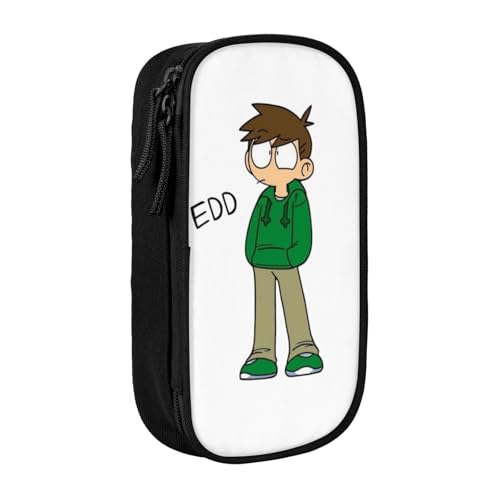 RLHRJEFZ Edds-World Federmäppchen mit Reißverschluss, Stifttasche, großes Fassungsvermögen, Stiftebox, Aufbewahrungstasche, Make-up-Tasche, Bürotasche, Schulschreibwaren für Jungen und Mädchen von RLHRJEFZ