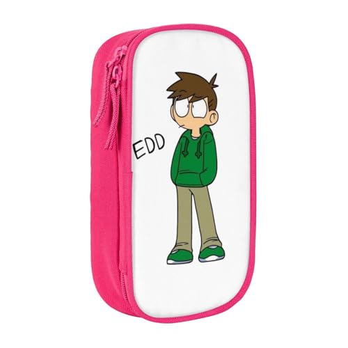 RLHRJEFZ Edds-World Federmäppchen mit Reißverschluss, Stifttasche, großes Fassungsvermögen, Stiftebox, Aufbewahrungstasche, Make-up-Tasche, Bürotasche, Schulschreibwaren für Jungen und Mädchen von RLHRJEFZ