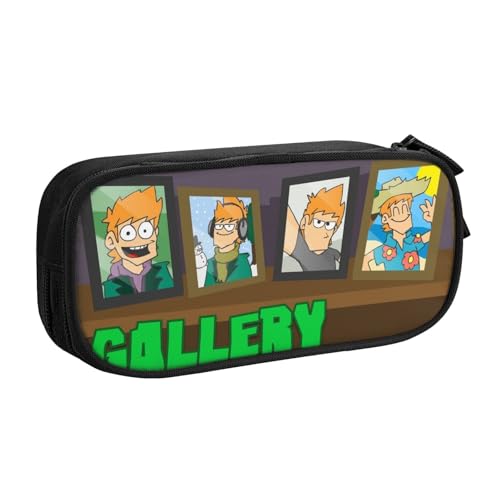 RLHRJEFZ Edds-World Federmäppchen mit Reißverschluss, Stifttasche, großes Fassungsvermögen, Stiftebox, Aufbewahrungstasche, Make-up-Tasche, Bürotasche, Schulschreibwaren für Jungen und Mädchen von RLHRJEFZ