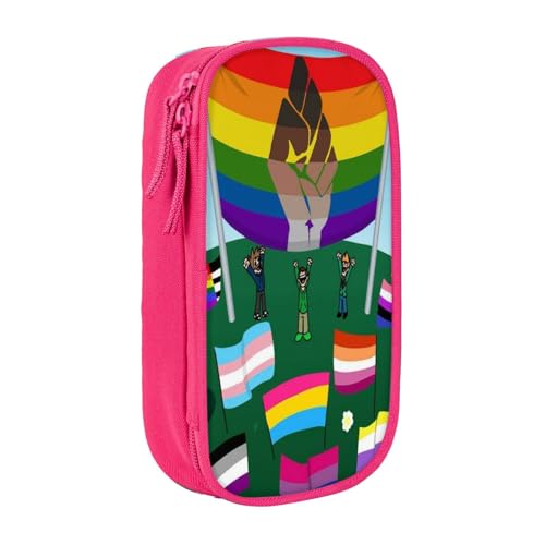 RLHRJEFZ Edds-World Federmäppchen mit Reißverschluss, Stifttasche, großes Fassungsvermögen, Stiftebox, Aufbewahrungstasche, Make-up-Tasche, Bürotasche, Schulschreibwaren für Jungen und Mädchen von RLHRJEFZ