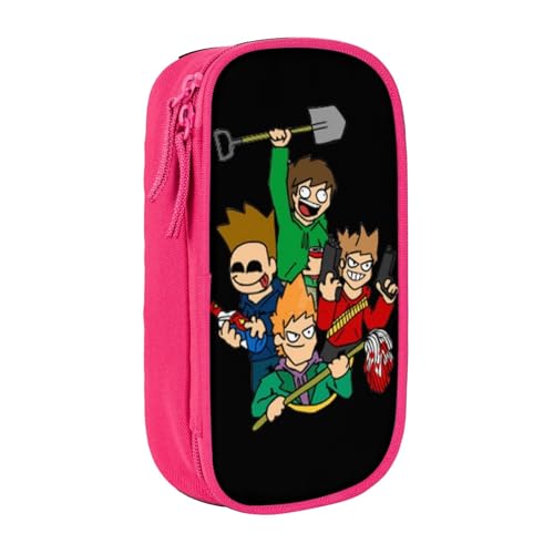 RLHRJEFZ Edds-World Federmäppchen mit Reißverschluss, Stifttasche, großes Fassungsvermögen, Stiftebox, Aufbewahrungstasche, Make-up-Tasche, Bürotasche, Schulschreibwaren für Jungen und Mädchen von RLHRJEFZ