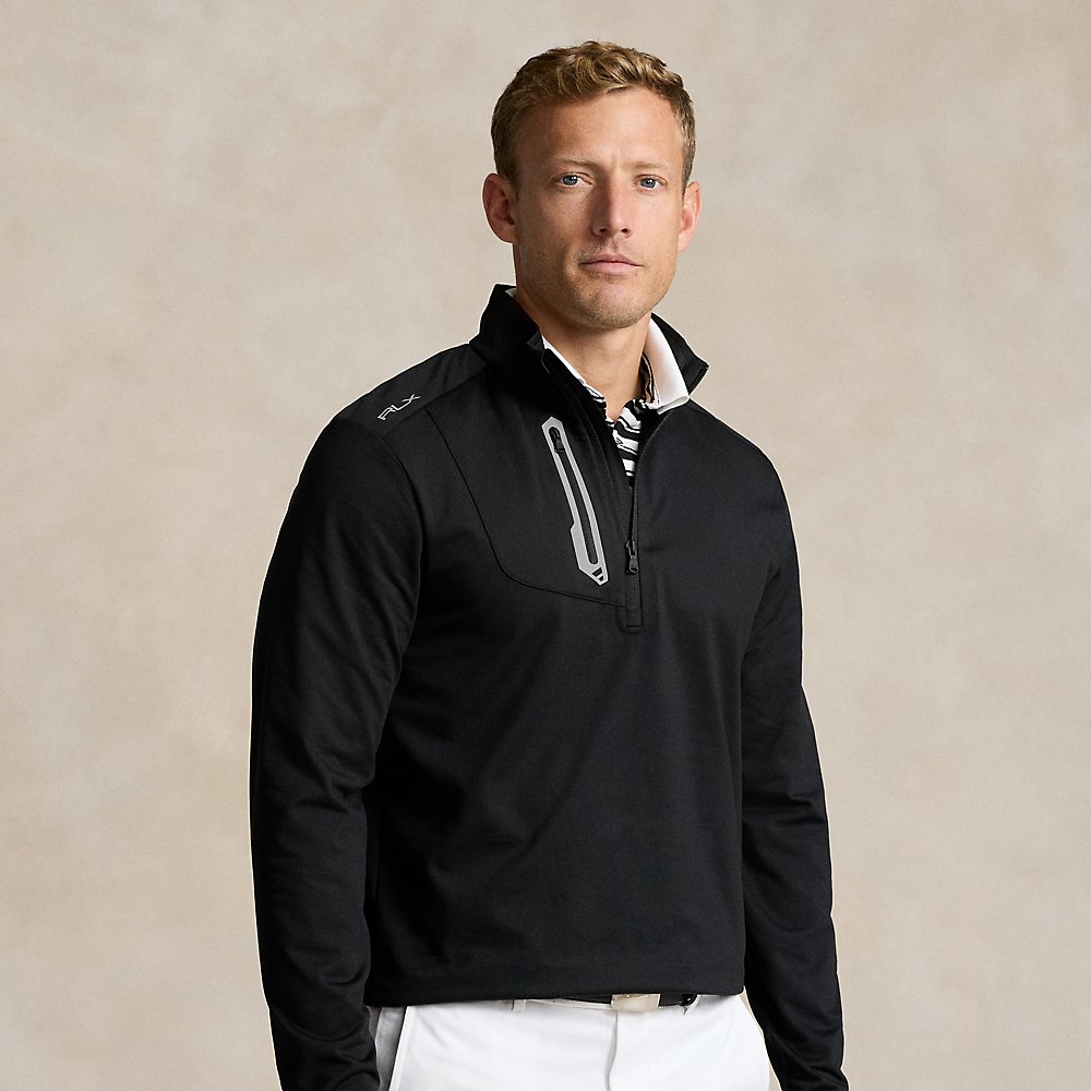 Jerseypullover mit Viertelreißverschluss von RLX Golf