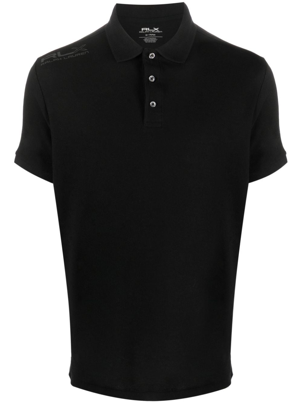 RLX Ralph Lauren Poloshirt mit Logo-Print - Schwarz von RLX Ralph Lauren