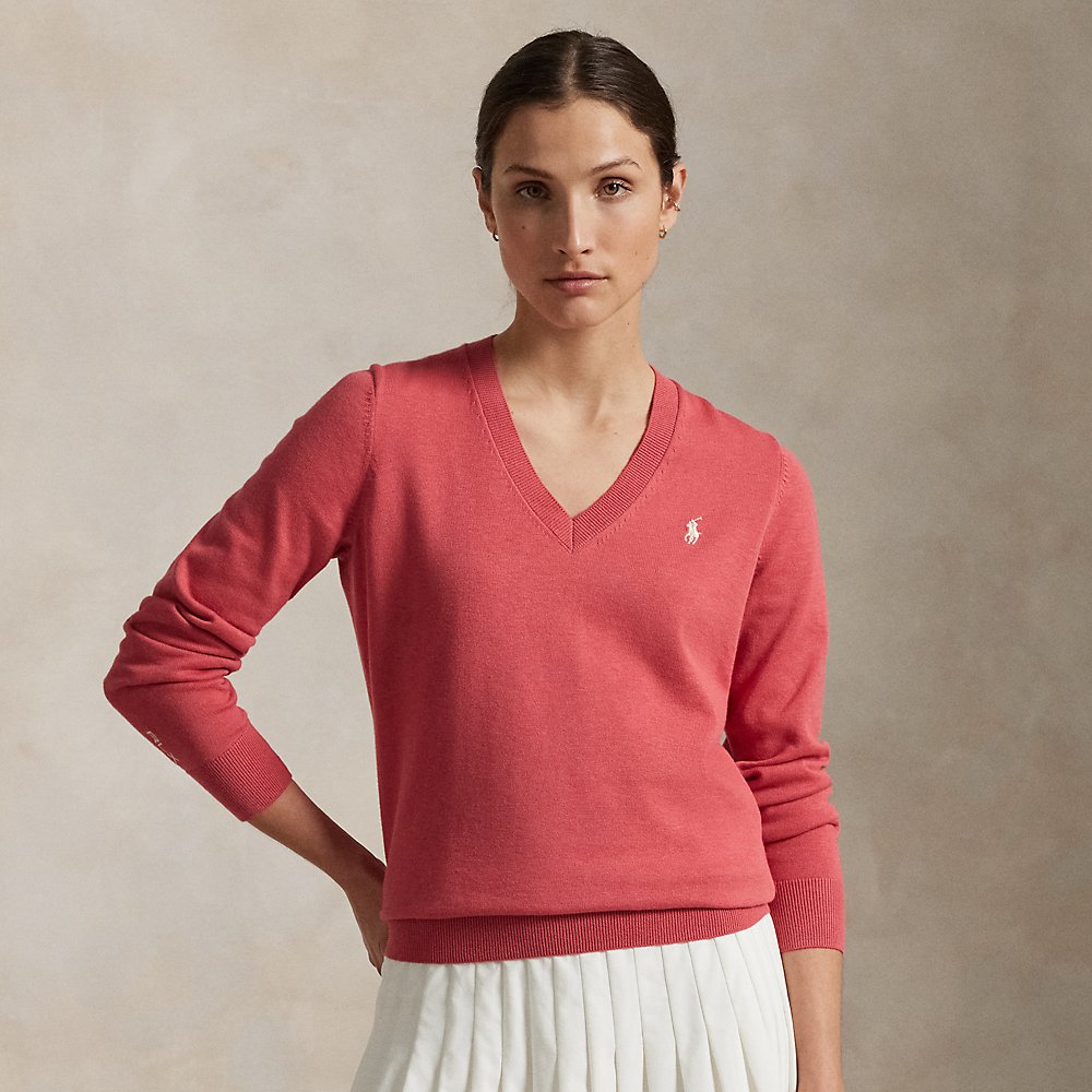 Baumwollpullover mit V-Ausschnitt Baumwollpullover mit V-Ausschnitt von RLX
