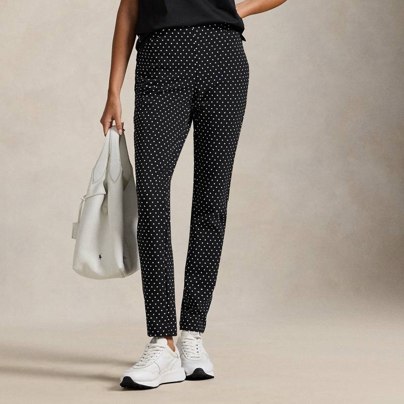 Gepunktete Stretch-Twillhose von RLX