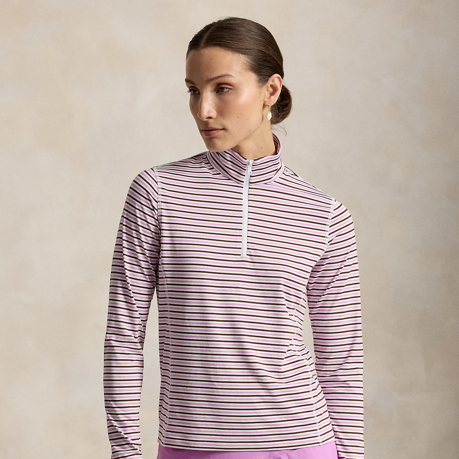 Gestreifter Performance-Pullover von RLX