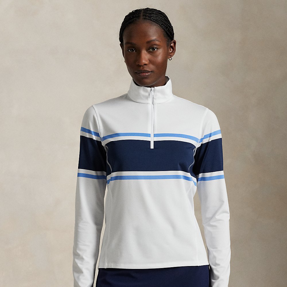 Gestreifter Pullover aus Stretchjersey Gestreifter Pullover aus Stretchjersey von RLX