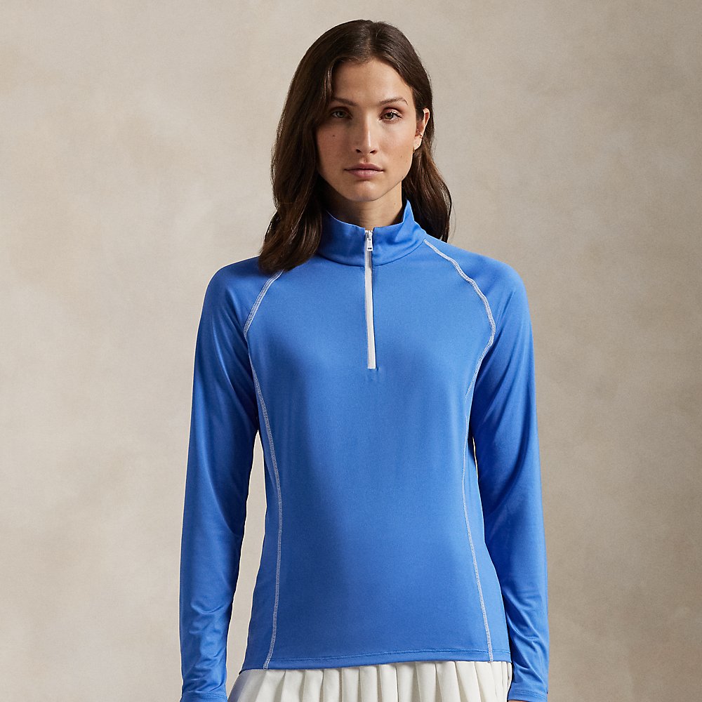 Jerseypullover mit Viertelreißverschluss Jerseypullover mit Viertelreißverschluss von RLX