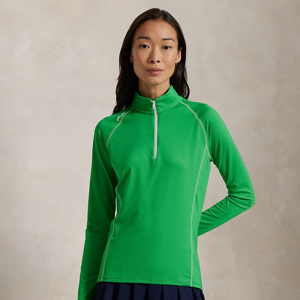 Jerseypullover mit Viertelreißverschluss Jerseypullover mit Viertelreißverschluss von RLX