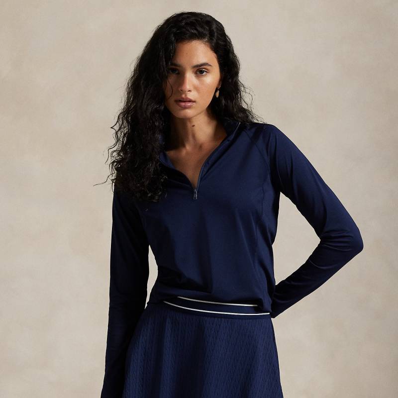 Jerseypullover mit Viertelreißverschluss von RLX