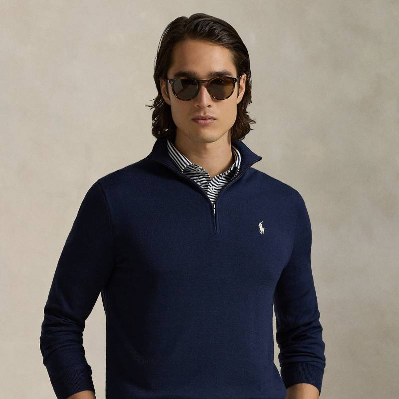 Performance-Pullover mit Reißverschluss von RLX