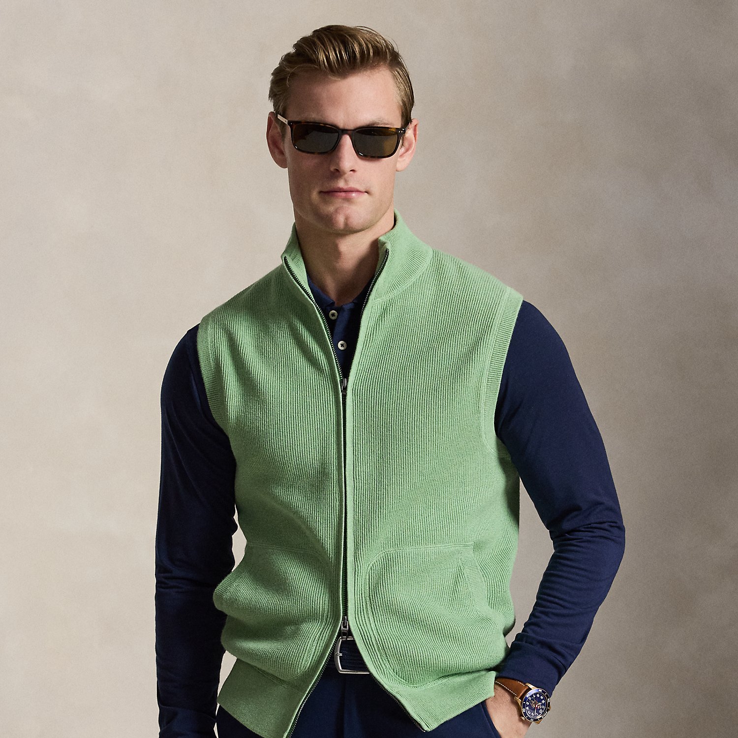 Performance-Pullunder mit Reißverschluss von RLX