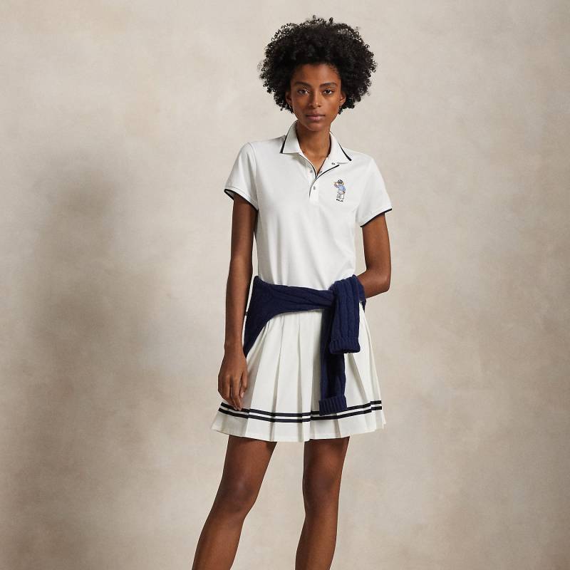 Plissierter Performance-Skort in A-Linie von RLX