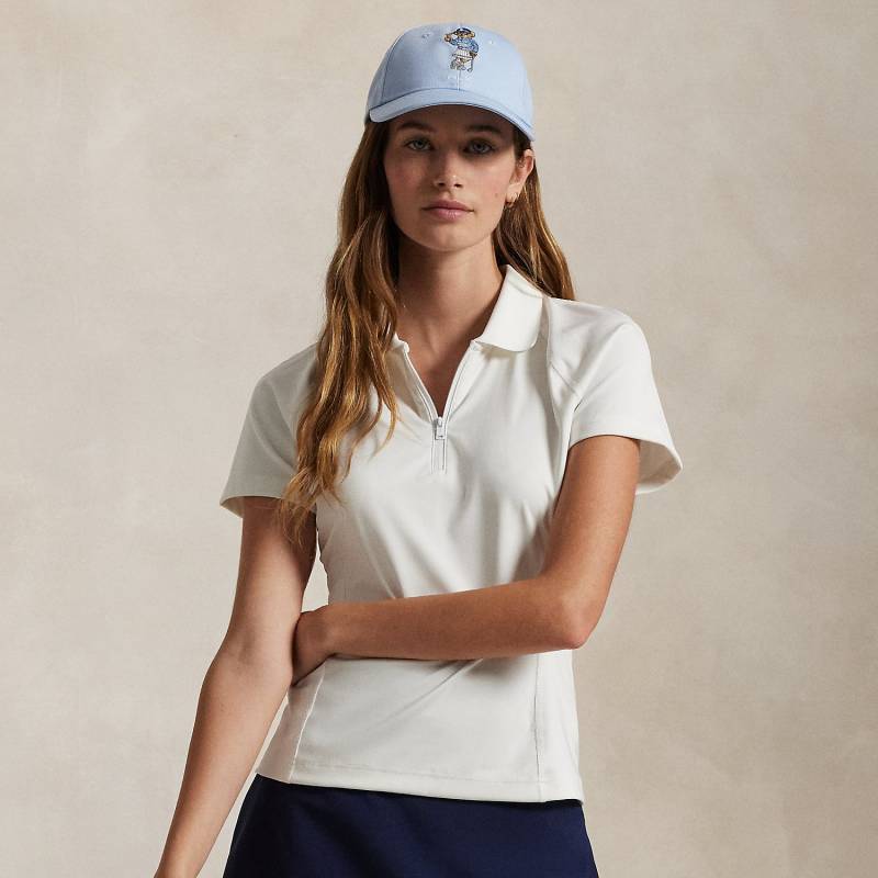Slim-Fit Poloshirt mit Reißverschluss von RLX