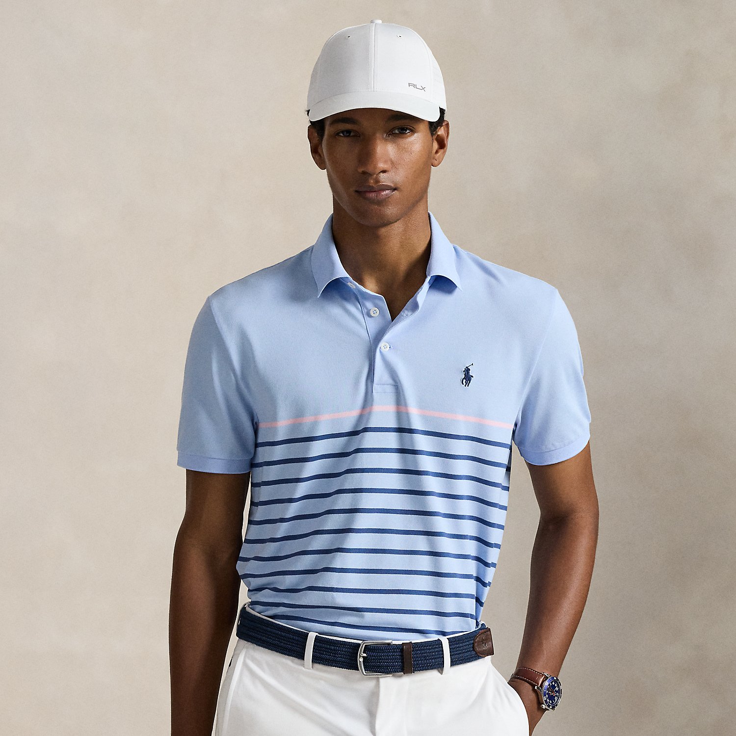 Tailored-Fit Performance-Poloshirt Tailored-Fit Performance-Poloshirt von RLX