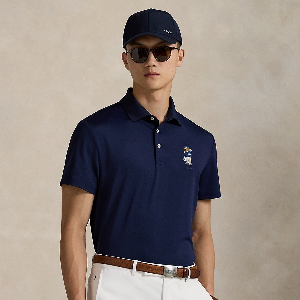 Tailored-Fit Poloshirt mit Polo Bear Tailored-Fit Poloshirt mit Polo Bear von RLX