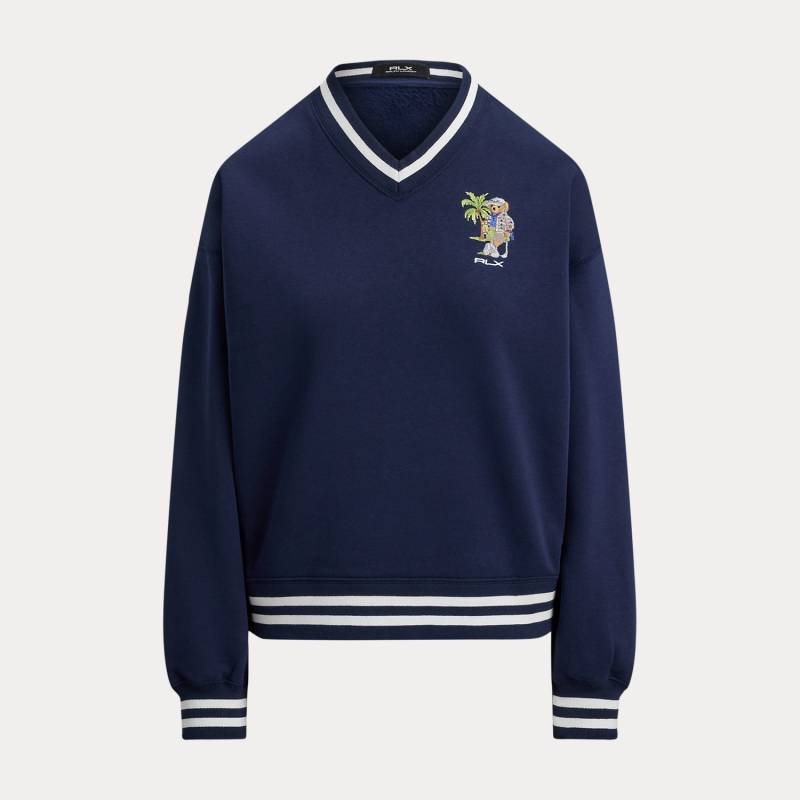 V-Pullover mit Polo Bear von RLX
