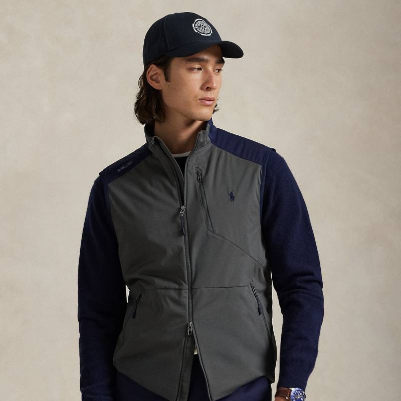 Verstaubare Weste in Color-Block-Optik von RLX