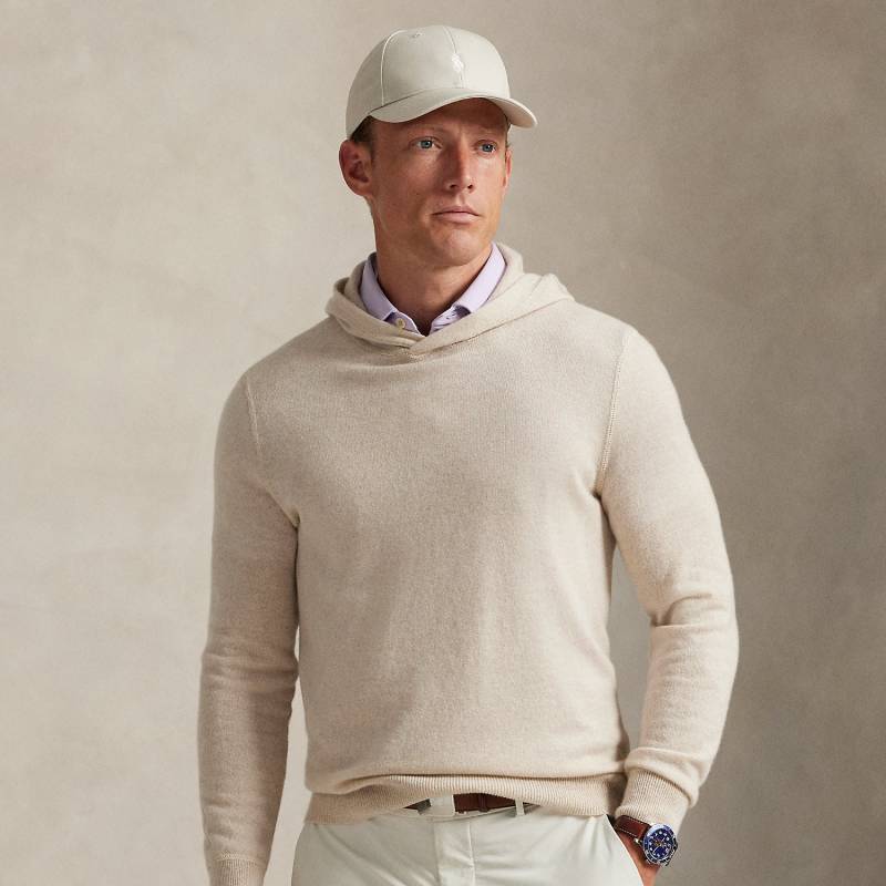 Waschbarer Kaschmir-Kapuzenpullover von RLX