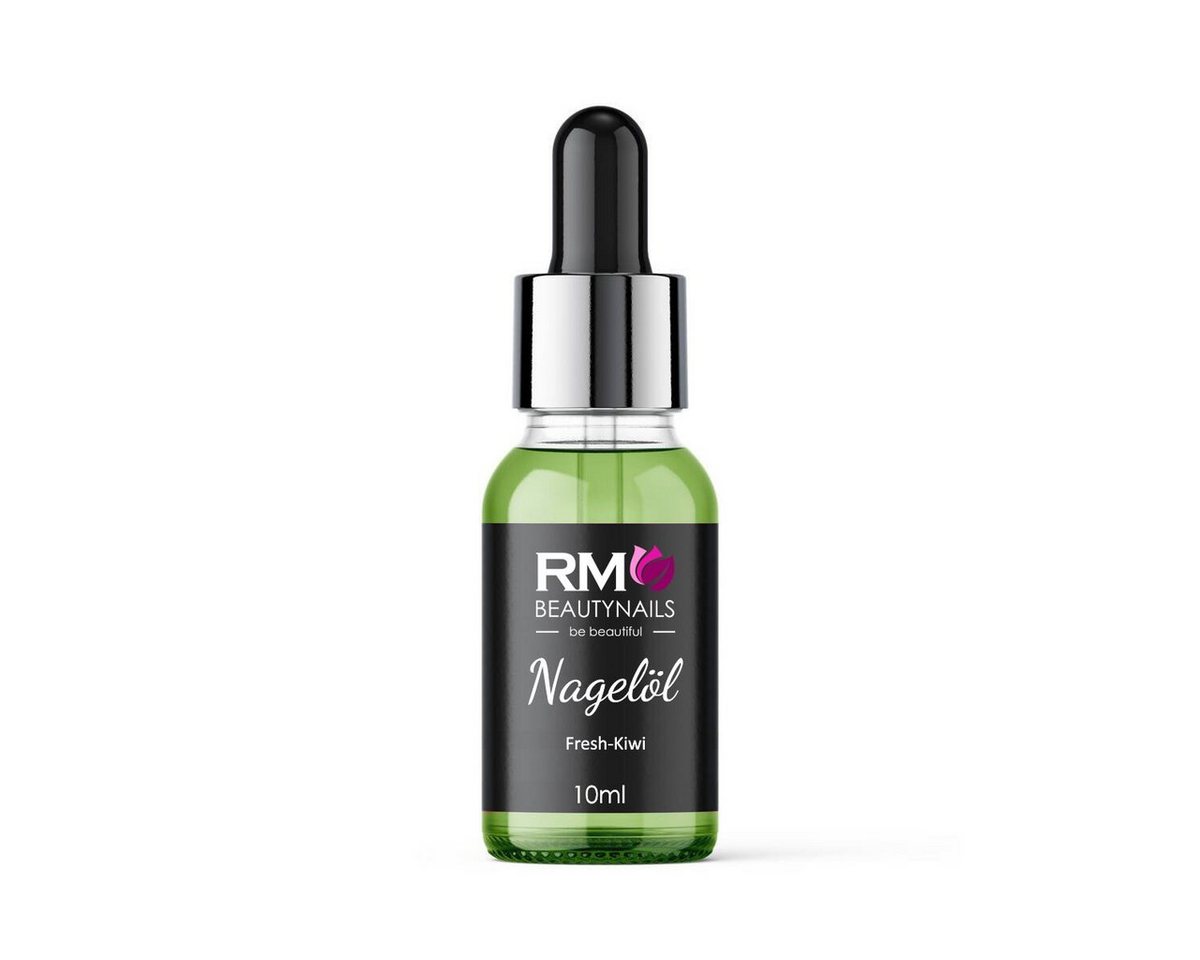 RM Beautynails Nagelpflegeöl Nagelöl Nail Cuticle Oil mit Pipette 10ml Pflege für die Nagelhaut, Mandelöl und Pfirsich Kernöl von RM Beautynails