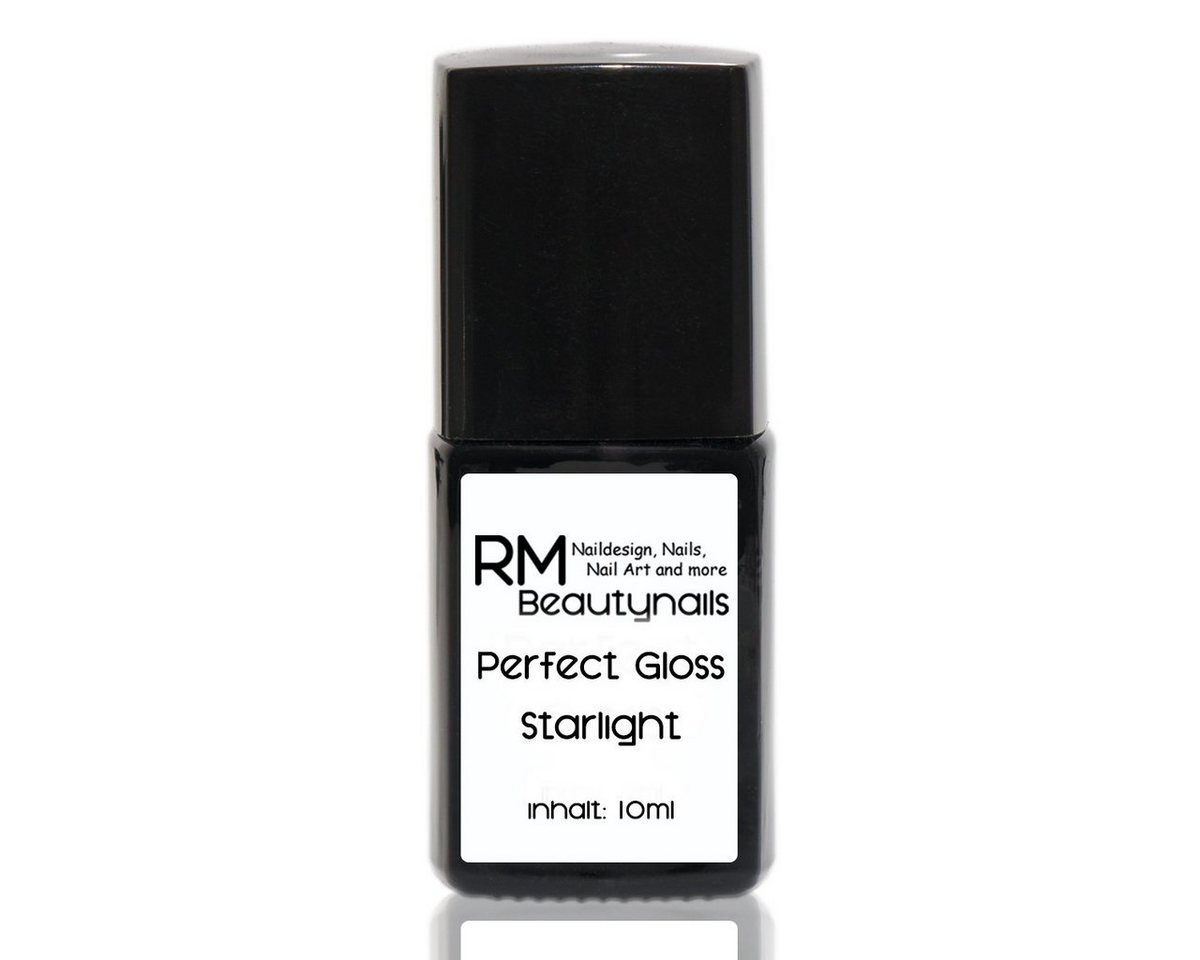 RM Beautynails UV-Gel Perfect Gloss Glanz UV-Gel Led Nagelgel Quickfinish Finishgel, vegan von RM Beautynails