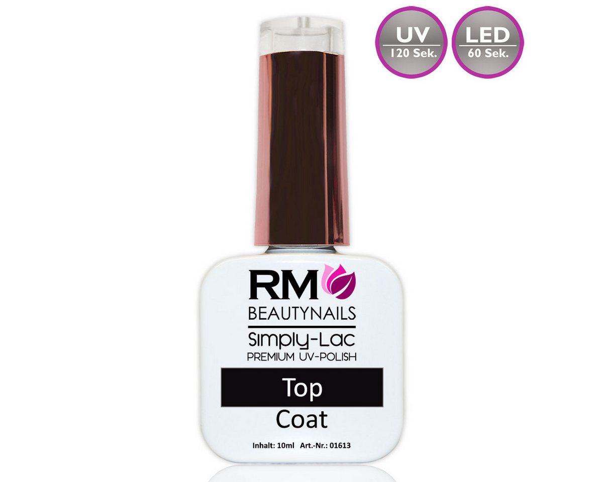 RM Beautynails UV-Nagellack Simply Lac Premium UV-Nagellack UV-Polish 10ml Gellack Shellac, Haltbarkeit bis zu drei Wochen / Hybrid-Lack von RM Beautynails