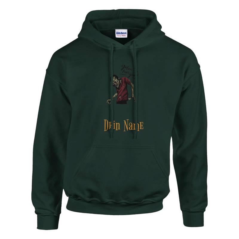 Hoodie Mit Zombie Motiv - Personalisierbar Name Oder Spruch von RMCDesignDeutschland