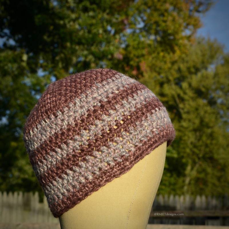Handgefertigte Hanf Häkelmütze Unisex Öko-Freundlicher Skull Cap Handgefertigte Hanf Häkelmütze Unisex Öko-Freundlicher Skull Cap von RMJETdesigns