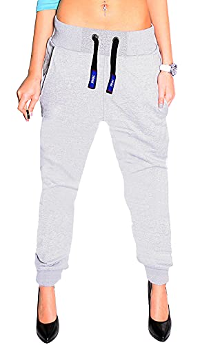 RMK Damen Jogginghose Trainingshose Sporthose H.02H.02 (as3, Numeric, Numeric_56, Regular, Regular, Grau) von RMK